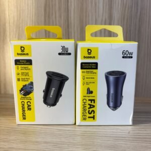 Baseus 30W Circular Car Charger – Iconic Solutions Sri Lanka